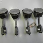 Oriģinālie 4x virzuļi ar stieņiem Ford Mondeo IV 2.0i 145 PS ADBA C20HDEA SATZ