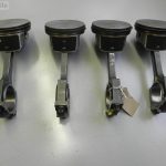 Oriģinālie 4x virzuļi ar stieņiem Ford Mondeo IV 2.0i 145 PS ADBA C20HDEA SATZ