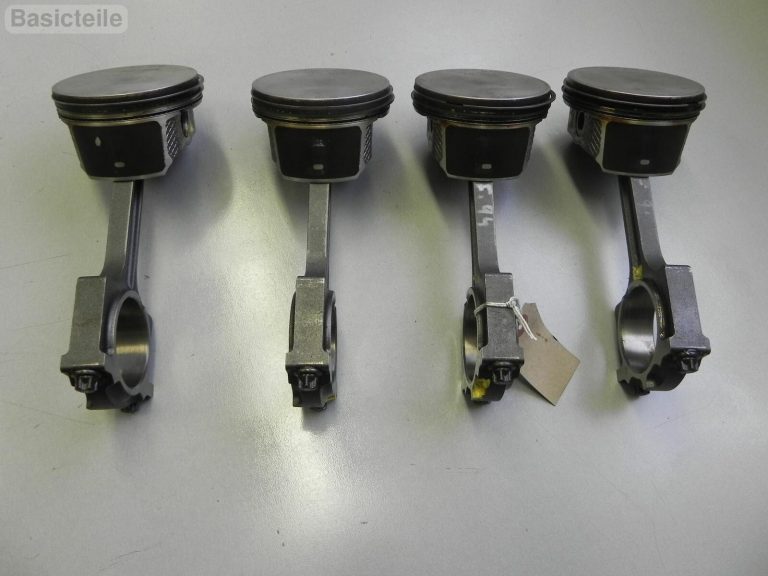 Oriģinālie 4x virzuļi ar stieņiem Ford Mondeo IV 2.0i 145 PS ADBA C20HDEA SATZ