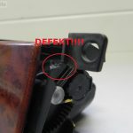 Ford Mondeo IV Pelnu trauks ar koka vāku Pelnu trauks Ebony Dark Mocca
