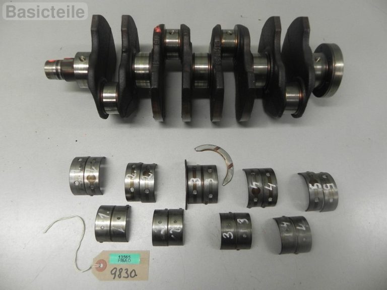 Nobraukums 74Tkm Oriģinālā kloķvārpsta ar gultni Fiat 1.4 16V kloķvārpsta
