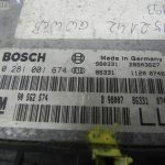 Opel Astra G Frontera B Omega B Sintra Vectra B Zafira A Motora vadības bloks EDC15