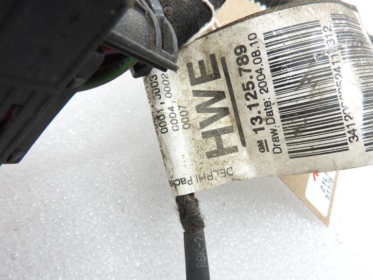 Opel Astra H 1.7 D dzesēšanas ventilatora elektroinstalācijas komplekts 13125789 HWE Z17DTL, Z17DTH