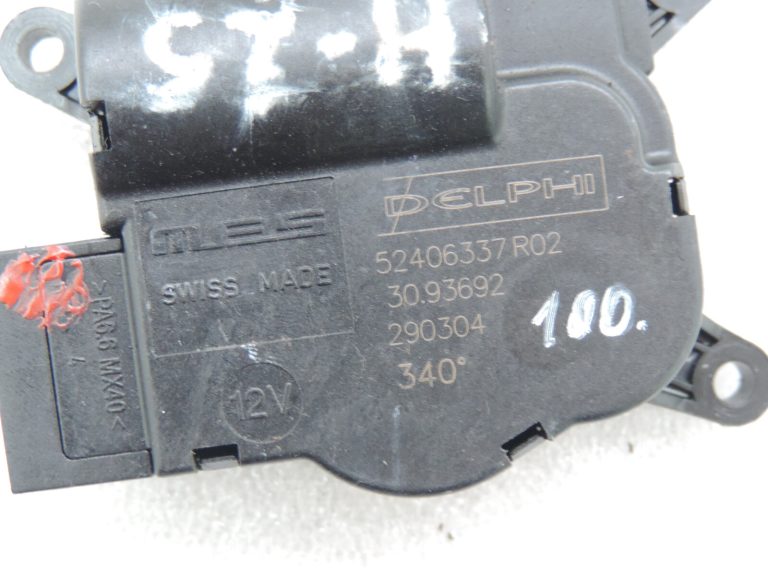 Opel Astra H Apkures ventilācijas lūkas servomotors Servomotors 52406337 R02 340°