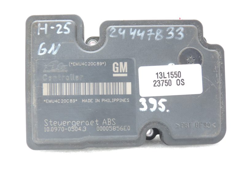 Opel Astra H ABS vadības bloks vadības bloks vadības bloks vadības bloks 24447833 GN