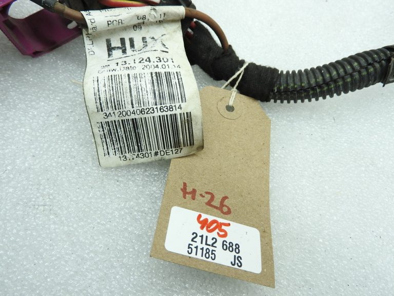 Opel Astra H dzesēšanas ventilatora elektroinstalācijas instalācija 13124301 HUX Z14XEL Z14XEP Z16XEP Z18XE