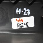 Opel Astra H GTC 3-durvju salona apšuvums A balsts kreisais un labais antracīts