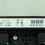 UEC priekšējā drošinātāju kārba Opel Astra H Zafira B 13191133 FK Atiestatīt atiestatīšanu