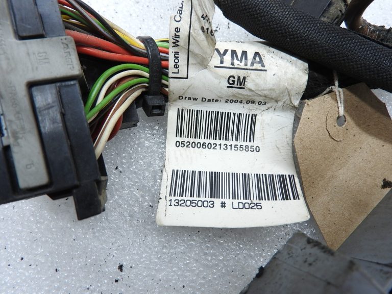 Opel Astra H vadu instalācija priekš paneļa 13205003 YMA