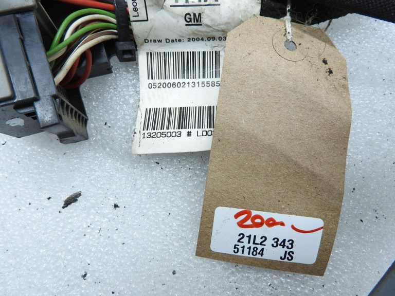 Opel Astra H vadu instalācija priekš paneļa 13205003 YMA
