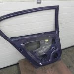 Opel Astra H Aizmugurējās kreisās durvis 5 durvju hečbeks Krāsa Metro 168, 4XU, GBI