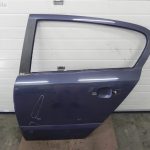 Opel Astra H Aizmugurējās kreisās durvis 5 durvju hečbeks Krāsa Metro 168, 4XU, GBI