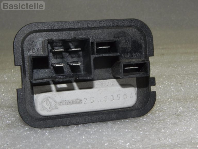 Opel rezistors ventilatora ventilators Astra G H Zafira A B Meriva 90566802 52488536