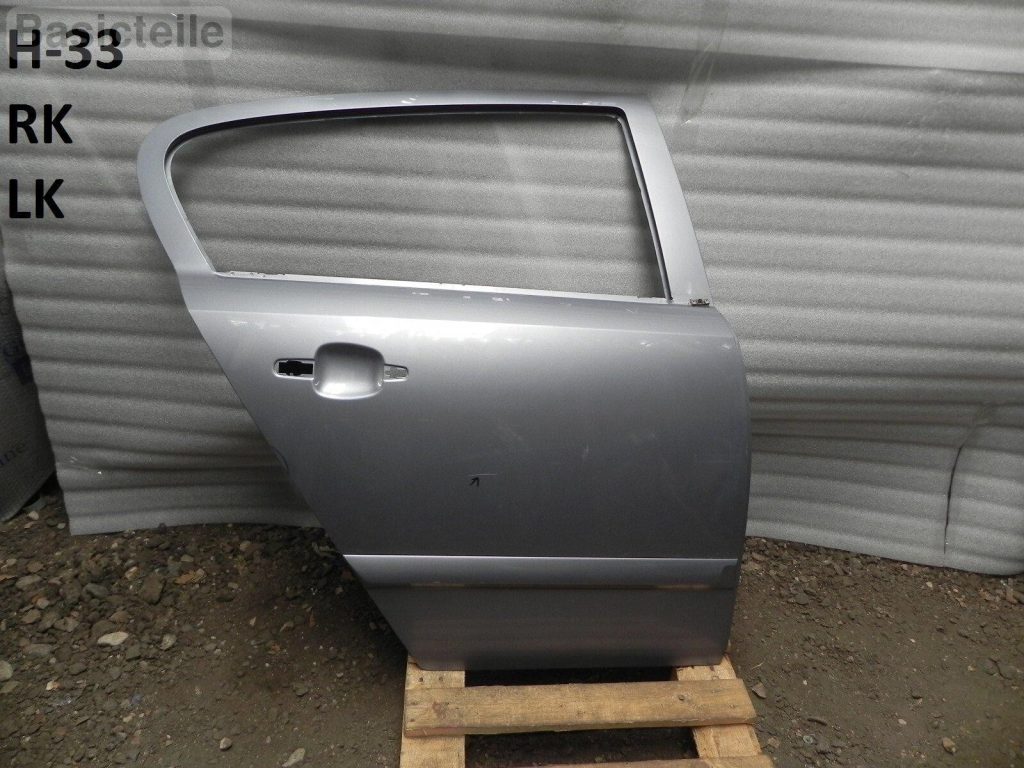 Opel Astra H 5 DOOR Hatchback Door Rear Right Light Silver 163 / 4AU / GBJ