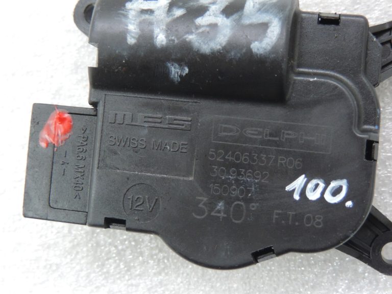 Opel Astra H Apkures ventilācijas lūkas servomotors Servomotors 52406337 R06 340°