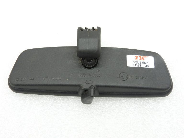 Opel Astra H 3 durvju iekšējais spogulis melns 93190832, 13253544