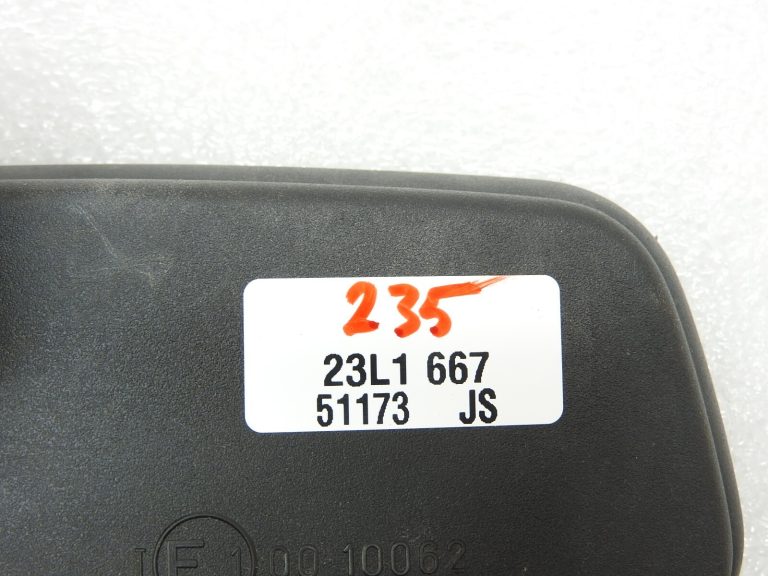 Opel Astra H 3 durvju iekšējais spogulis melns 93190832, 13253544