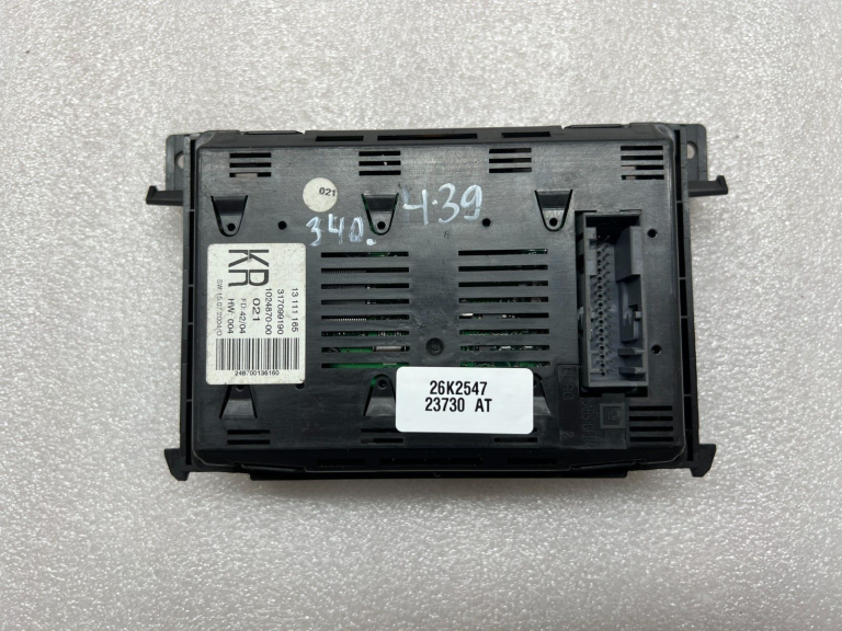 Opel Zafira B Astra H Radio Displejs Infodisplejs Daudzfunkcionālais 13373981 Ekrāns