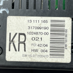 Opel Zafira B Astra H Radio Displejs Infodisplejs Daudzfunkcionālais 13373981 Ekrāns