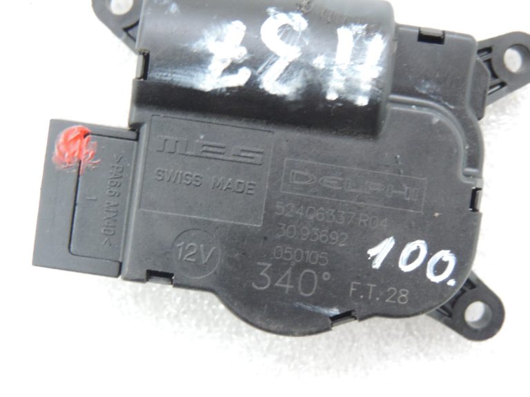Opel Astra H Apkures ventilācijas lūkas servomotors Servomotors 52406337 R04 340°