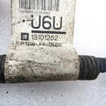 Opel Astra H 1.6 motora vadības bloka vadu instalācija 13101252 U6U