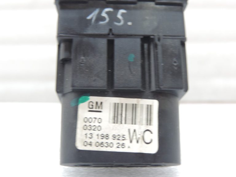 Opel Astra H auto gaismas slēdzis ar aizmugurējiem miglas lukturiem 13198925 WC