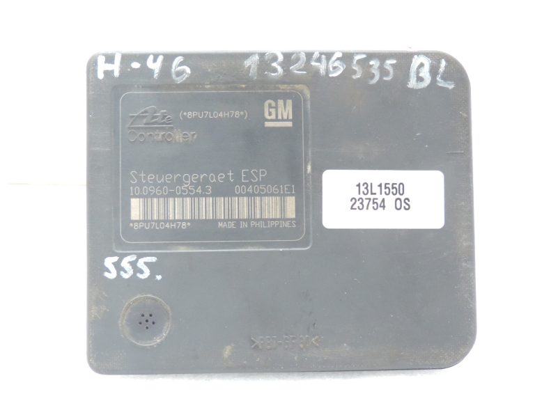 Opel Astra H Zafira B ABS ESP vadības bloks vadības bloks vadības bloks vadības bloks 13246535 BL