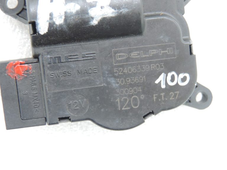 Opel Astra H Apkures ventilācijas lūkas servomotors Servomotors 52406339 R03 120°