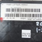 Chrysler Grand Voyager V Elektriskais aizmugurējo durvju vadības bloks 05082068AD