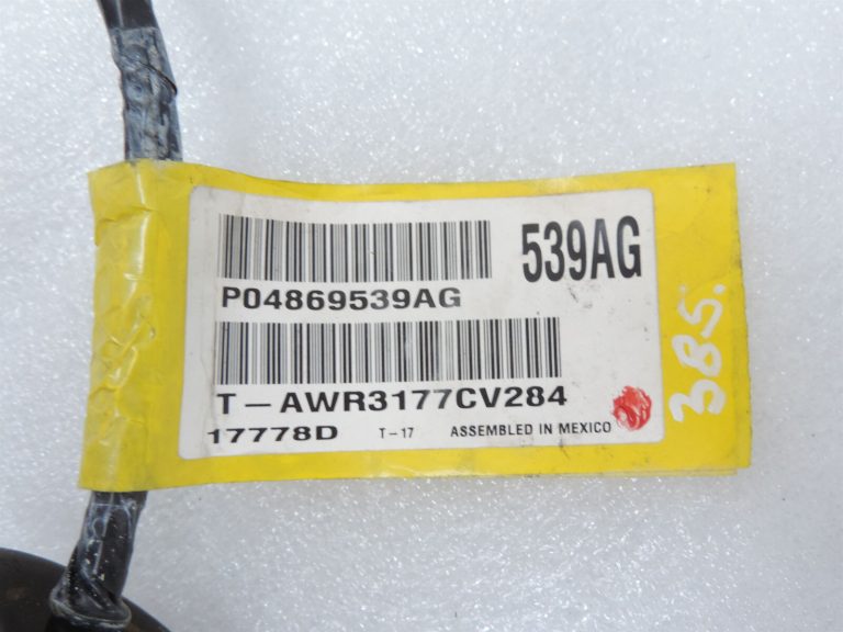 Chrysler Grand Voyager V Aizmugurējo kreiso bīdāmo durvju instalācijas kabelis 04869539AG