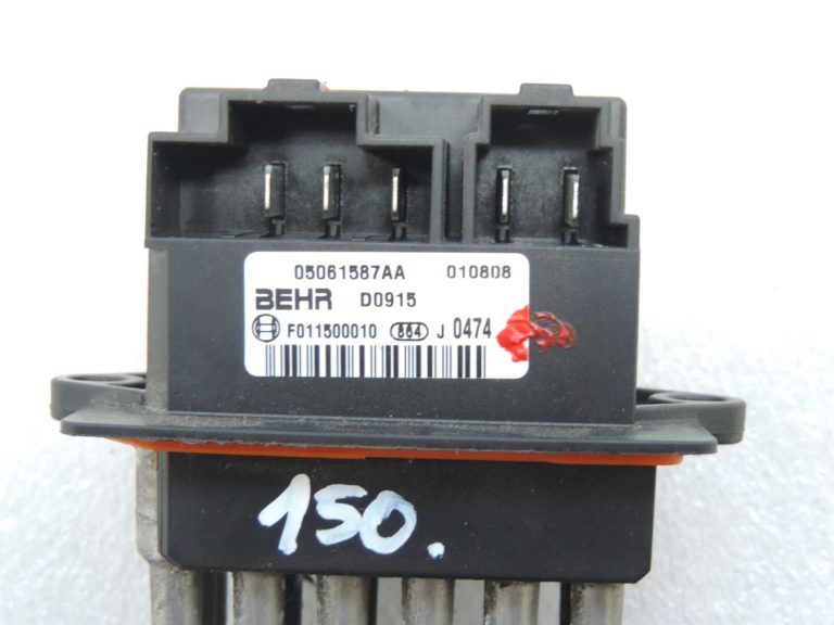 Chrysler Grand Voyager V sildītāja ventilatora motora rezistors BEHR 05061587AA