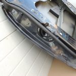 Chrysler Grand Voyager V durvju priekšējās labās puses durvju krāsa – PXR – izcili melna
