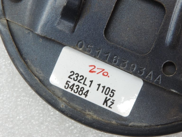 Oriģinālais Chrysler Grand Voyager RT dīzeļdegvielas uzpildes vāks PBL Modern Blue