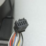 Oriģinālais Chrysler Voyager V (RT) Ārējais spogulis labajā pusē, hromēts, 9 kontakti 5113350AB