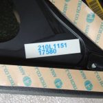 Hyundai Santa FE III Trīsstūrveida sānu logs Aizmugurējais labais logs