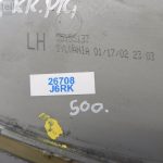 Oriģinālais Jeep Grand Cherokee priekšējais kreisais miglas lukturis 55155137 miglas lukturis