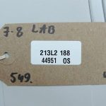Jeep Renegade labā saules aizsegs ar apgaismojumu 735631098