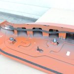 Jeep Renegade aizmugurējais spoileris aizmugurējām durvīm – Omaha Orange – 562