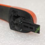 Oriģinālā Jeep Renegade priekšējo durvju rokturis kreisais labais Omaha Orange 735607769