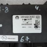 Jeep Renegade vadības bloka sensora signalizācijas sistēma ultraskaņas signalizācija 51952930