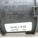 Jeep Renegade 2.0D Multijet oriģināls Bosch masas gaisa plūsmas sensors LMM 55220715