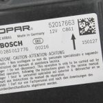 Jeep Renegade gaisa spilvenu vadības bloks AR KRĀŠU DATIEM !!! CRASH DATA !!! 52017663