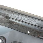 Jeep Renegade Aizmugures labās puses C-stilba ceturtdaļas stikls 51953868 AR DEFEKTU