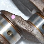 Opel X14XE Z14XE kloķvārpsta ar gultni 93190144 24467155 9242091 24454280