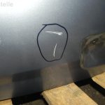 Opel Corsa D 5-tūres hečbeks aizmugurējā bagāžnieka vāks gaiši sudraba krāsā 163 Bagāžnieks