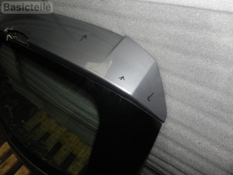 Opel Corsa D 5-tūres hečbeks aizmugurējā bagāžnieka vāks gaiši sudraba krāsā 163 Bagāžnieks