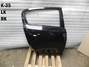 Opel Corsa D Aizmugurējās labās durvis 20R Aizmugurējās labās durvis 20R, 2HU, GBG Safīra melns