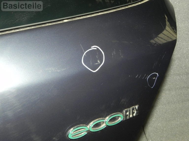 Opel Corsa D 5-Tur hečbeks bagāžnieka vāks Z168 Metro Blue Boot
