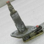 Opel Calibra A Aizmugurējā tīrītāja motors Tīrītāju savienojums