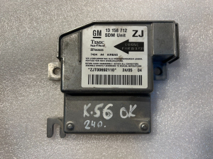 Блок управления подушками безопасности Opel Meriva 13158712